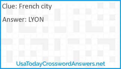 french to have crossword clue|french cities with 8 letters.